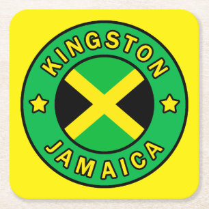 Dessous De Verre Carré Kingston Jamaïque