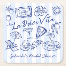 La dolce vita bleu cadeaux de douche de mariage it