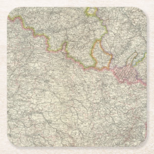 Dessous De Verre Carré La France du nord-est