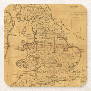 Dessous De Verre Carré La Grande-Bretagne antique