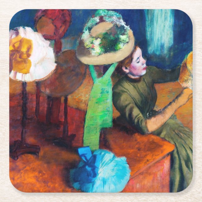 Dessous De Verre Carré La Magasine De Fabriques, Edgar Degas (Devant)