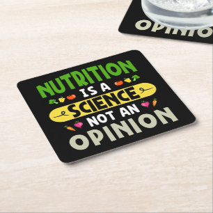 Dessous De Verre Carré La Nutrition Est Une Science Et Non Une Opinion Nu