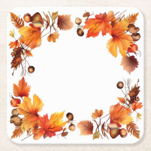 Dessous De Verre Carré La prime d'automne : récolte de germes