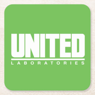 Dessous De Verre Carré Laboratoires United Coasters