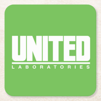Dessous De Verre Carré Laboratoires United Coasters