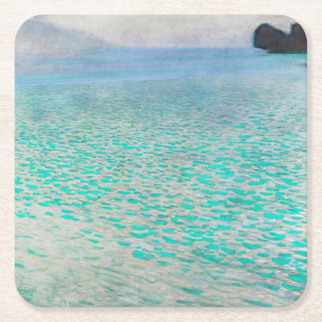 Dessous De Verre Carré Lac Atter, Gustav Klimt (Devant)