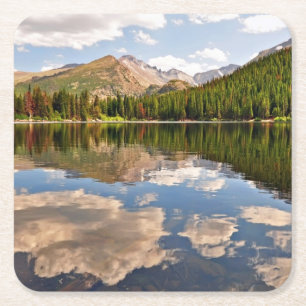 Dessous De Verre Carré Lac bear. Le Colorado
