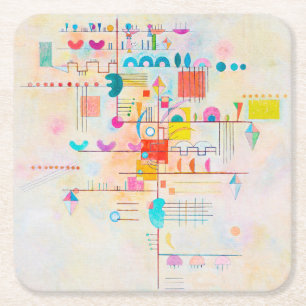 Dessous De Verre Carré L'Accent Doux, Wassily Kandinsky