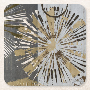 Dessous De Verre Carré L'accès couvre de tuiles III