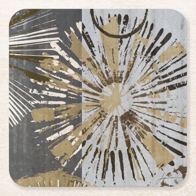 Dessous De Verre Carré L'accès couvre de tuiles III (Devant)