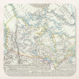 Dessous De Verre Carré L'Alaska, Canada, Groenland