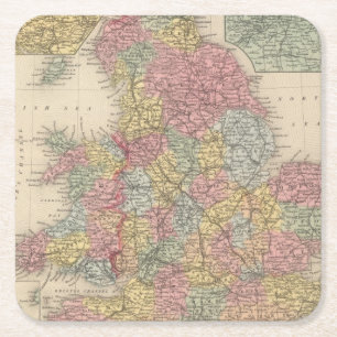 Dessous De Verre Carré L'Angleterre 9