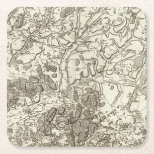 Dessous De Verre Carré Laon, Noyon