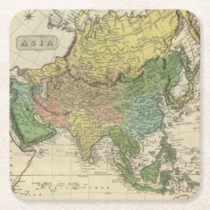 Dessous De Verre Carré L'Asie 17