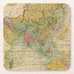Dessous De Verre Carré L'Asie 4