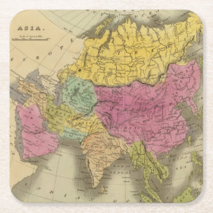 Dessous De Verre Carré L'Asie 8