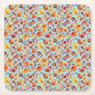 Dessous De Verre Carré L'automne est dans l'air