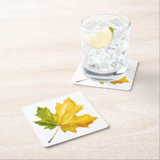 Dessous De Verre Carré L'automne est dans le Dessous de verre du Carré aé
