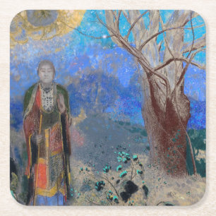 Dessous De Verre Carré Le Bouddha, Redon