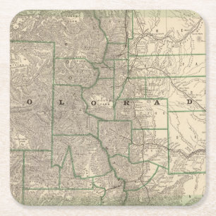 Dessous De Verre Carré Le Colorado 12