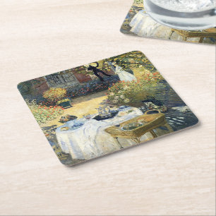 Dessous De Verre Carré Le Luncheon Claude Monet
