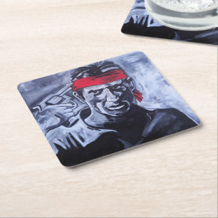 Dessous De Verre Carré Le Prisonnier Peinture par Alfred Fox