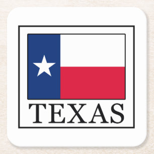 Dessous De Verre Carré Le Texas