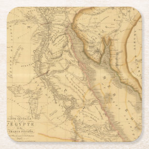 Dessous De Verre Carré L'Egypte 7