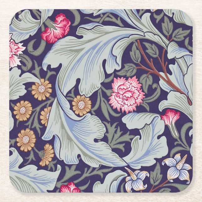 Dessous De Verre Carré Leicester, William Morris (Devant)