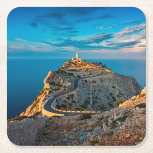 Dessous De Verre Carré Les phares   Baléares, Espagne
