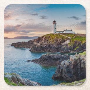 Dessous De Verre Carré Les phares   Fanad Head Lighthouse Irlande