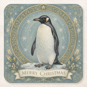 Dessous De Verre Carré Les vœux de Noël de l'Empereur