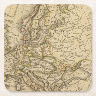 Dessous De Verre Carré L'Europe 6