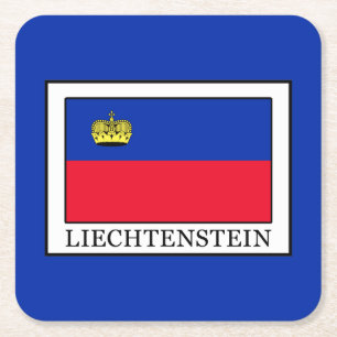 Dessous De Verre Carré Liechtenstein
