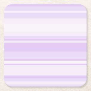 Dessous De Verre Carré Lilac rayures
