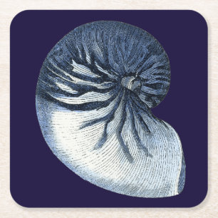 Dessous De Verre Carré L'indigo écosse VII