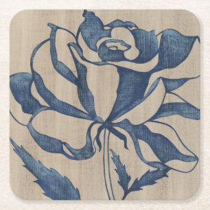 Dessous De Verre Carré L'indigo s'est levé