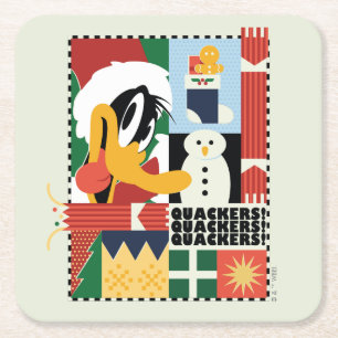 Dessous De Verre Carré LOONEY TUNES™ DAFFY DUCK™ Vacances