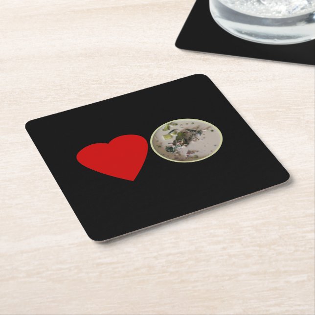 Dessous De Verre Carré Love Thai Green Curry ... Thaïlande (Incliné)