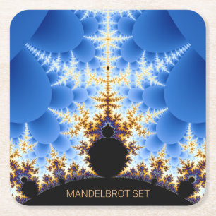 Dessous De Verre Carré Magnifique Mandelbrot Fractal
