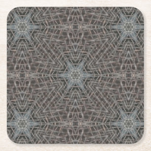 Dessous De Verre Carré Maillage métallique