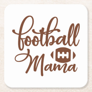Dessous De Verre Carré Mama Footballeur