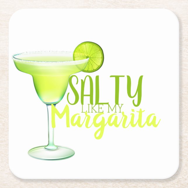 Dessous De Verre Carré Margarita salée (Devant)