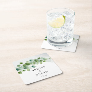 Dessous De Verre Carré Mariage