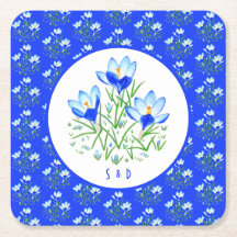 Mariage Crocus bleus