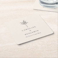 Mariage de Destination Palmier Personnalisé Plage 