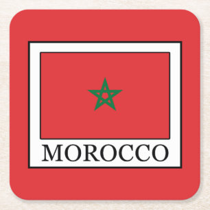 Dessous De Verre Carré Maroc