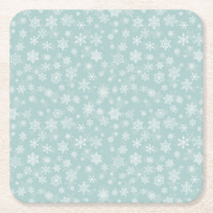 Dessous De Verre Carré Merry Christmas