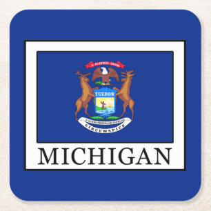 Dessous De Verre Carré Michigan