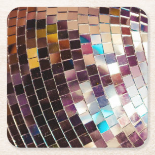 Dessous De Verre Carré Mirror Disco Ball
